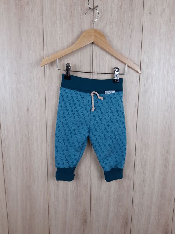 Sweathose Anker petrol - Größe 68 Sweathose Anker petrol - Größe 68