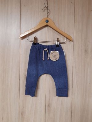 Jogger Jeansoptik Fischgräten blau - verschiedene Größen