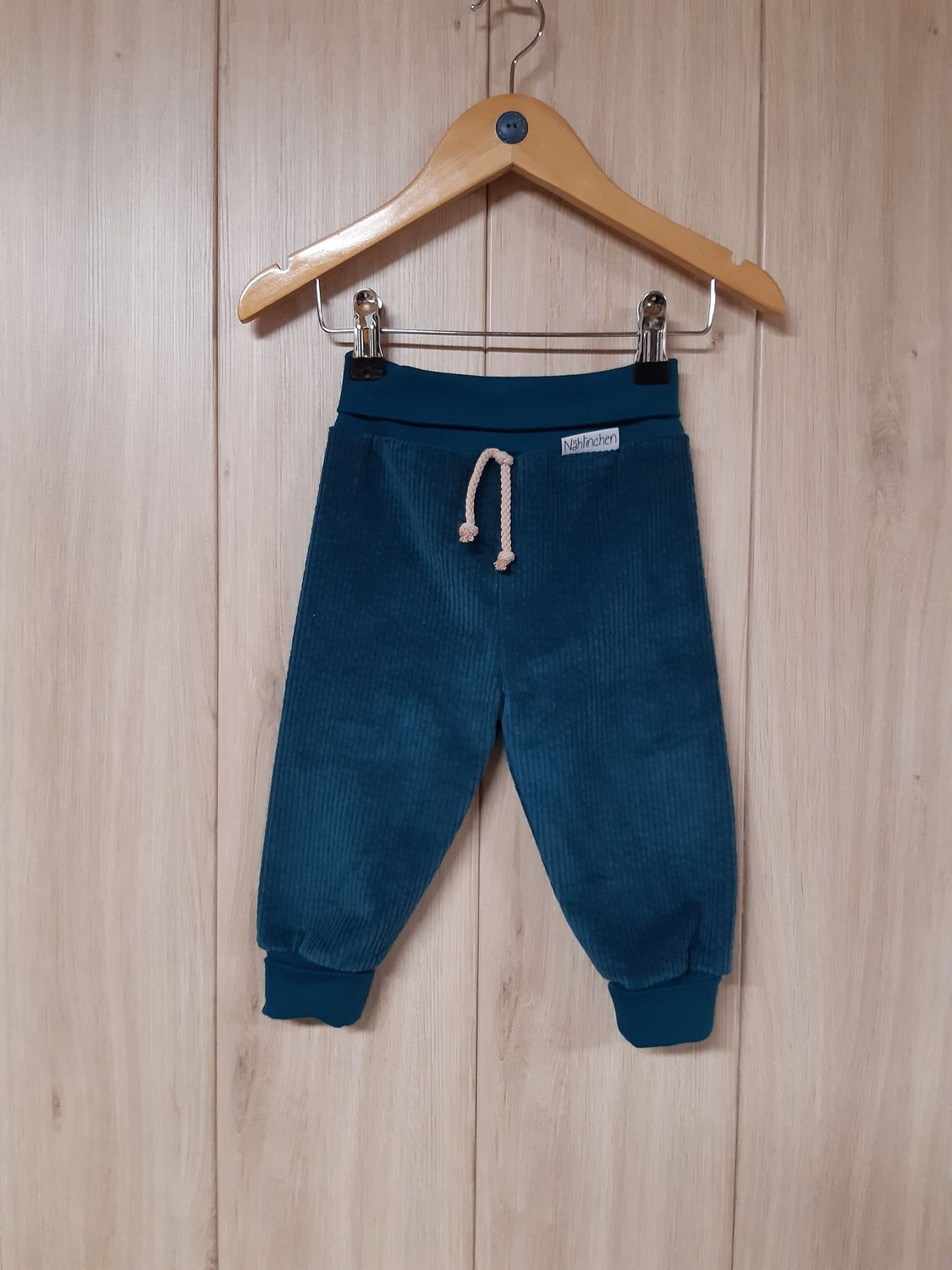 Cordhose petrol - verschiedene Größen