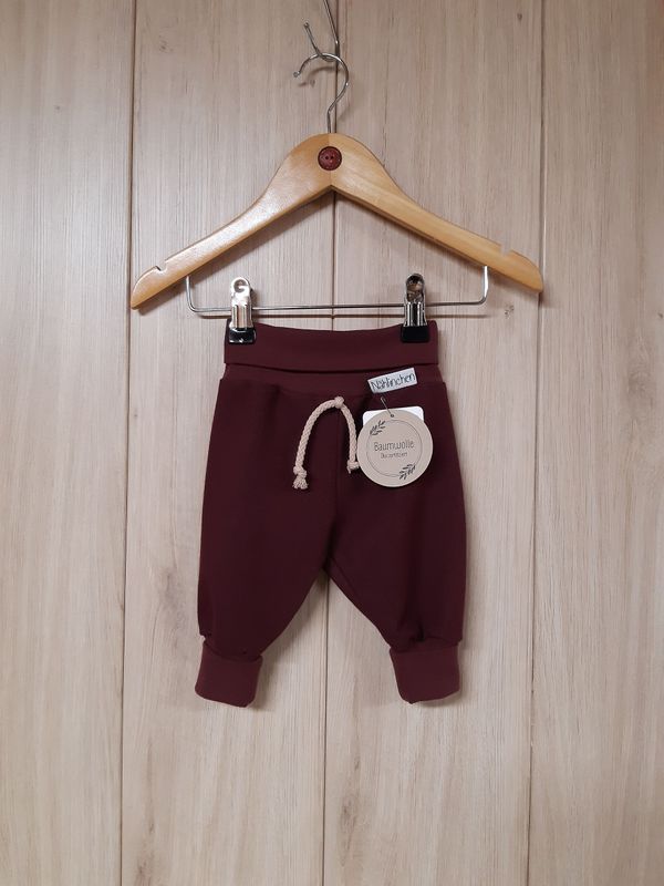 Pumphose Jeansoptik bordeaux - verschiedene Größen Pumphose Jeansoptik bordeaux - verschiedene Größen