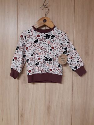 Sweater Blumen beere - verschiedene Größen Sweater Blumen beere - verschiedene Größen