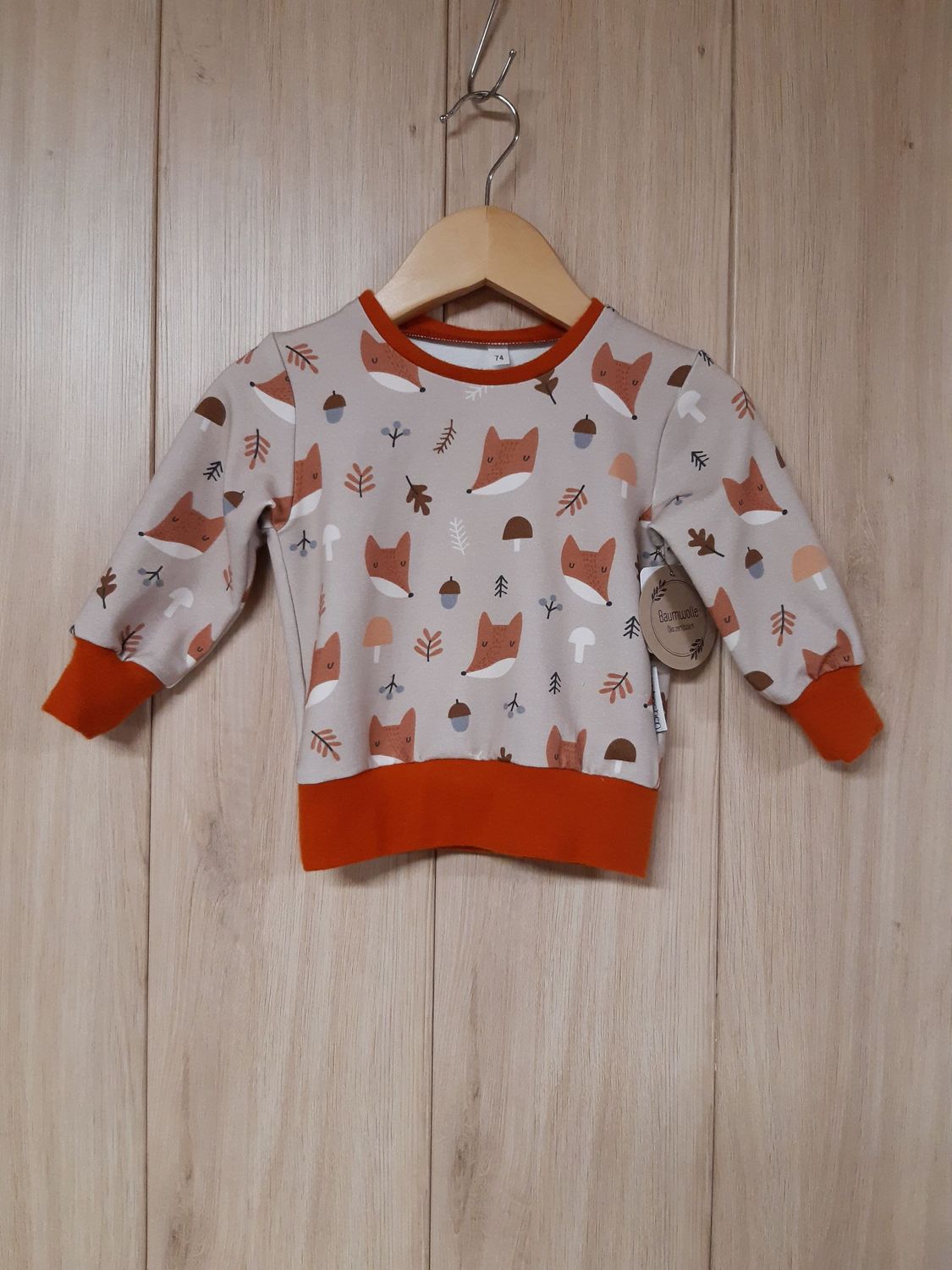 Sweater Fuchs - verschiedene Größen Sweater Fuchs - verschiedene Größen