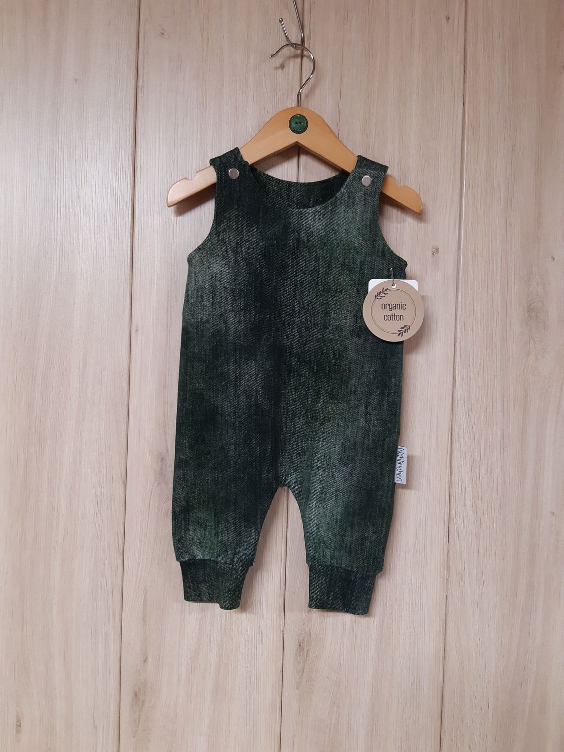 Jumper jeansoptik dunkelgrün - Größe 56