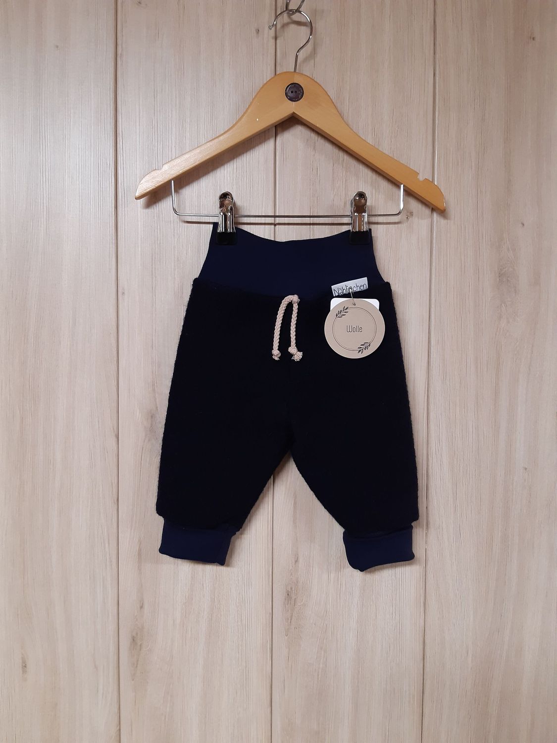 Wollwalk-Hose marine - verschiedene Größen Wollwalk-Hose marine - verschiedene Größen