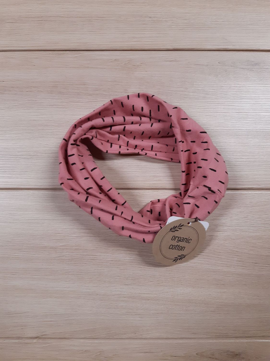 Loop Striche altrosa
