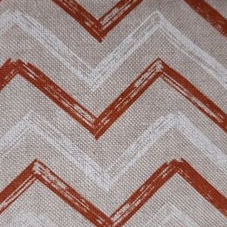 0,55m Canvas Zacken rost