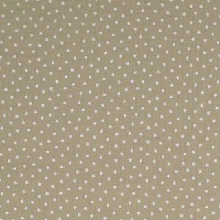 0,55m Musselin Sternchen beige