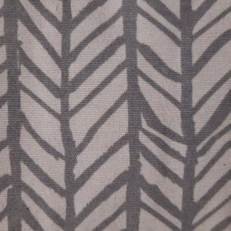 1,3m Dekostoff Fischgrät hellgrau