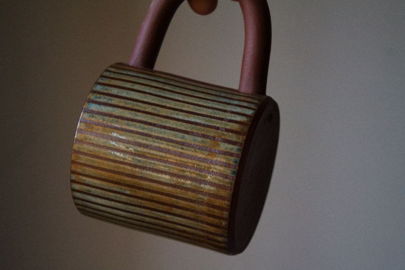 LINES glaze mug