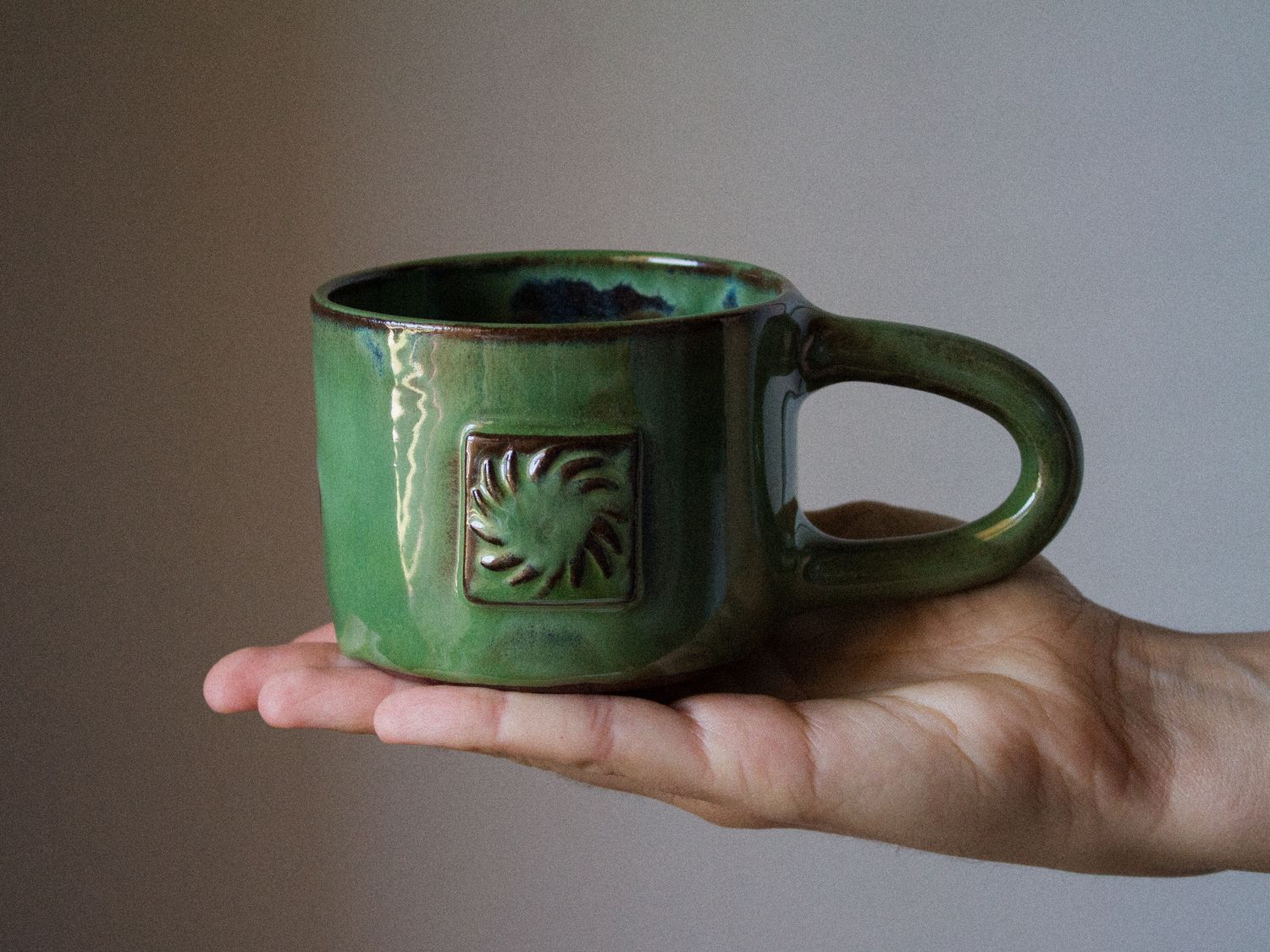 SUN tile mug