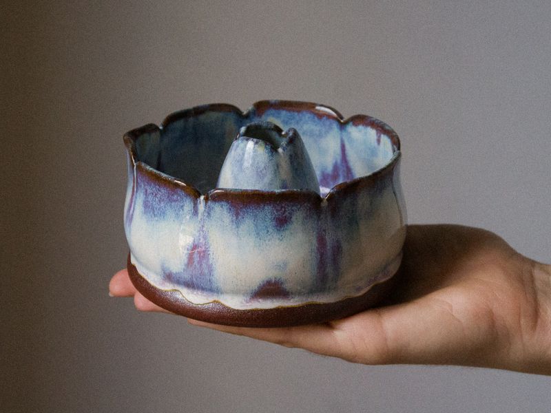 MATCHA bowl &amp; whisk holder set BLOOM