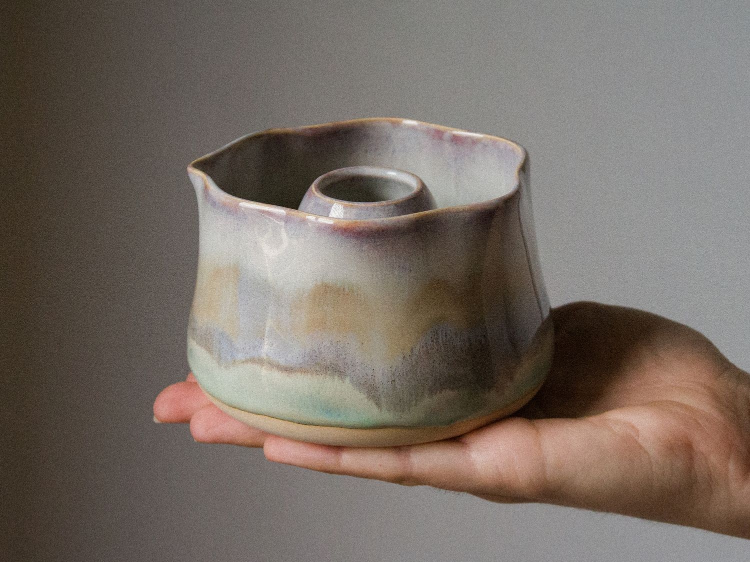 MATCHA bowl &amp; whisk holder set EBB &amp; FLOW