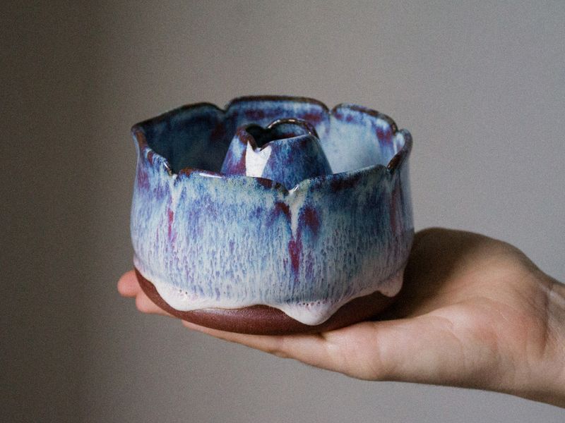 MATCHA bowl &amp; whisk holder set BLOOM