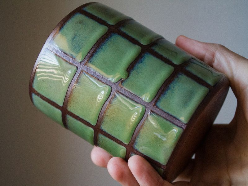 CHECKERED travel cup