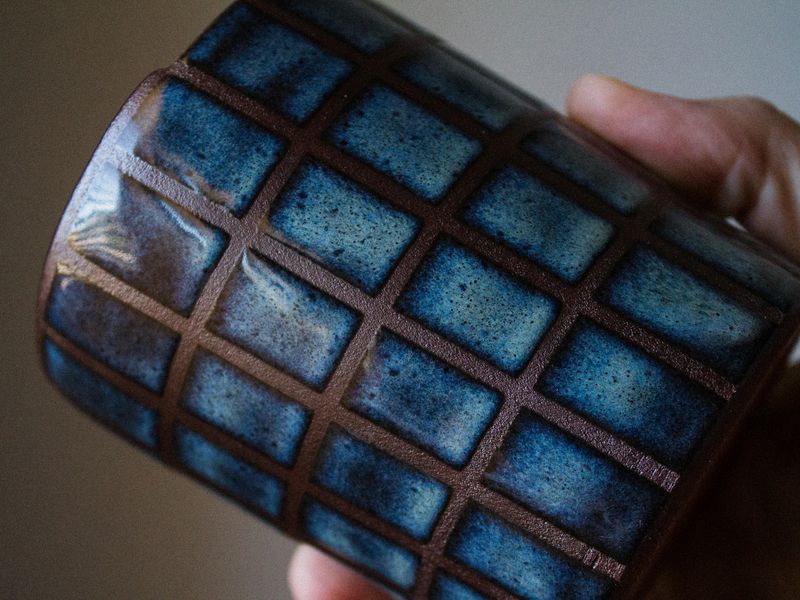 CHECKERED travel cup