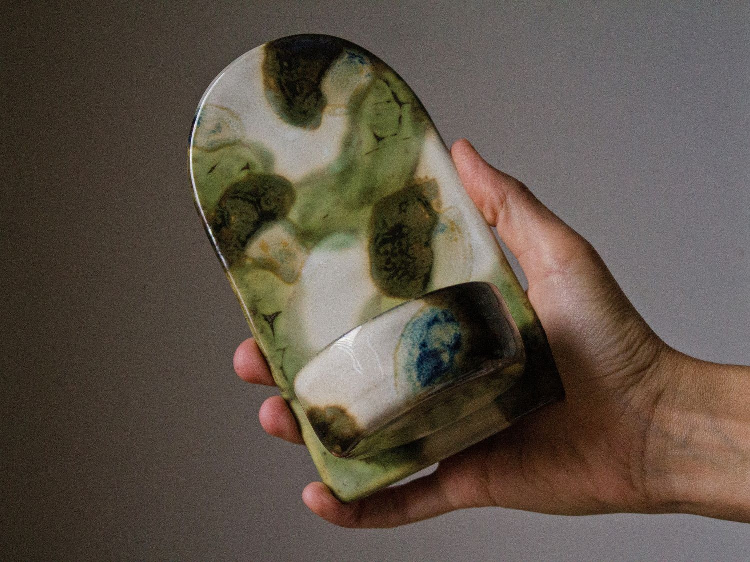 Wall candle holder EARTH &amp; MIST