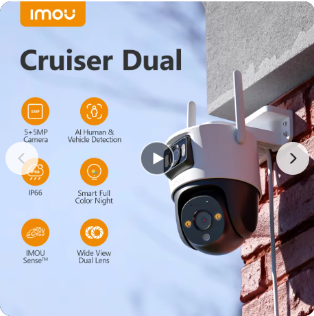 ​IMOU Cruiser Dual Lens Surveillance Camera
