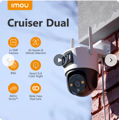 ​IMOU Cruiser Dual Lens Surveillance Camera