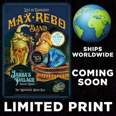 05P - Max Rebo Band Poster