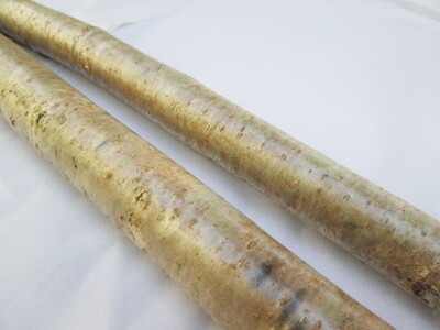 180cm 6ft (2 Pcs with screw join)  English Hazel Natural Tree Branch Stick Rustic Weaving Macramé Sticks Dowels Hanger Rail