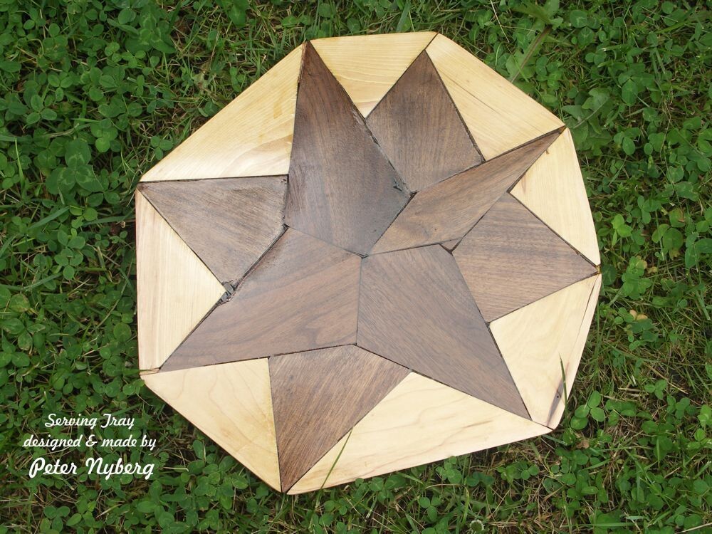 "Dark Star" Serving Tray