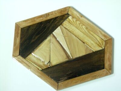 "6 sided" Serving Tray