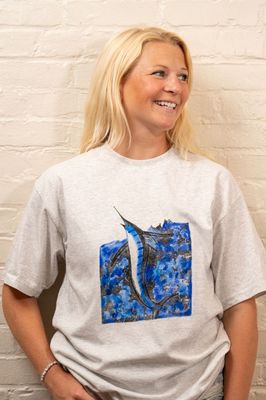 Blue Marlin T Shirt 117