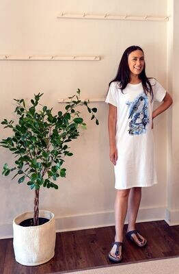 "Peregrine Falcon"  T-Shirt Dress