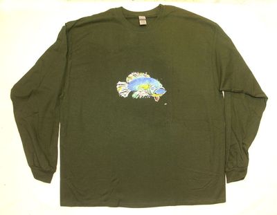 Large Mouth Bass 2 X Large T Shirt