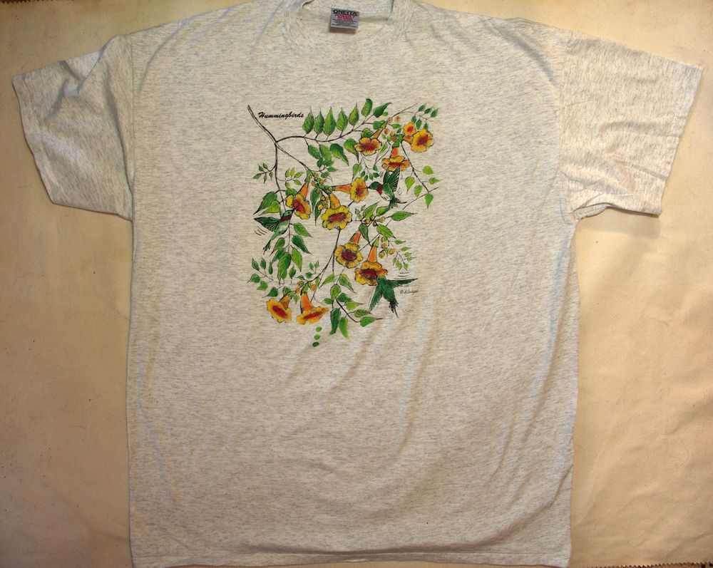 Humming Bird 3 X Large T Shirt