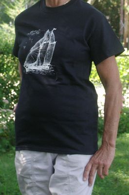 Gaff Rigged Schooner 3 X Large T Shirt