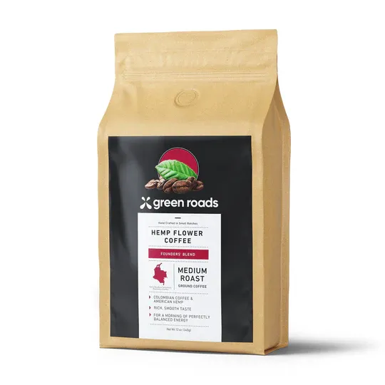 Founders Blend - CBD Coffee 2.5 oz. Founders Blend - CBD Coffee 2.5 oz.