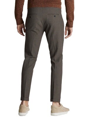 Cast Iron | Chino Suit Pants Mini Check