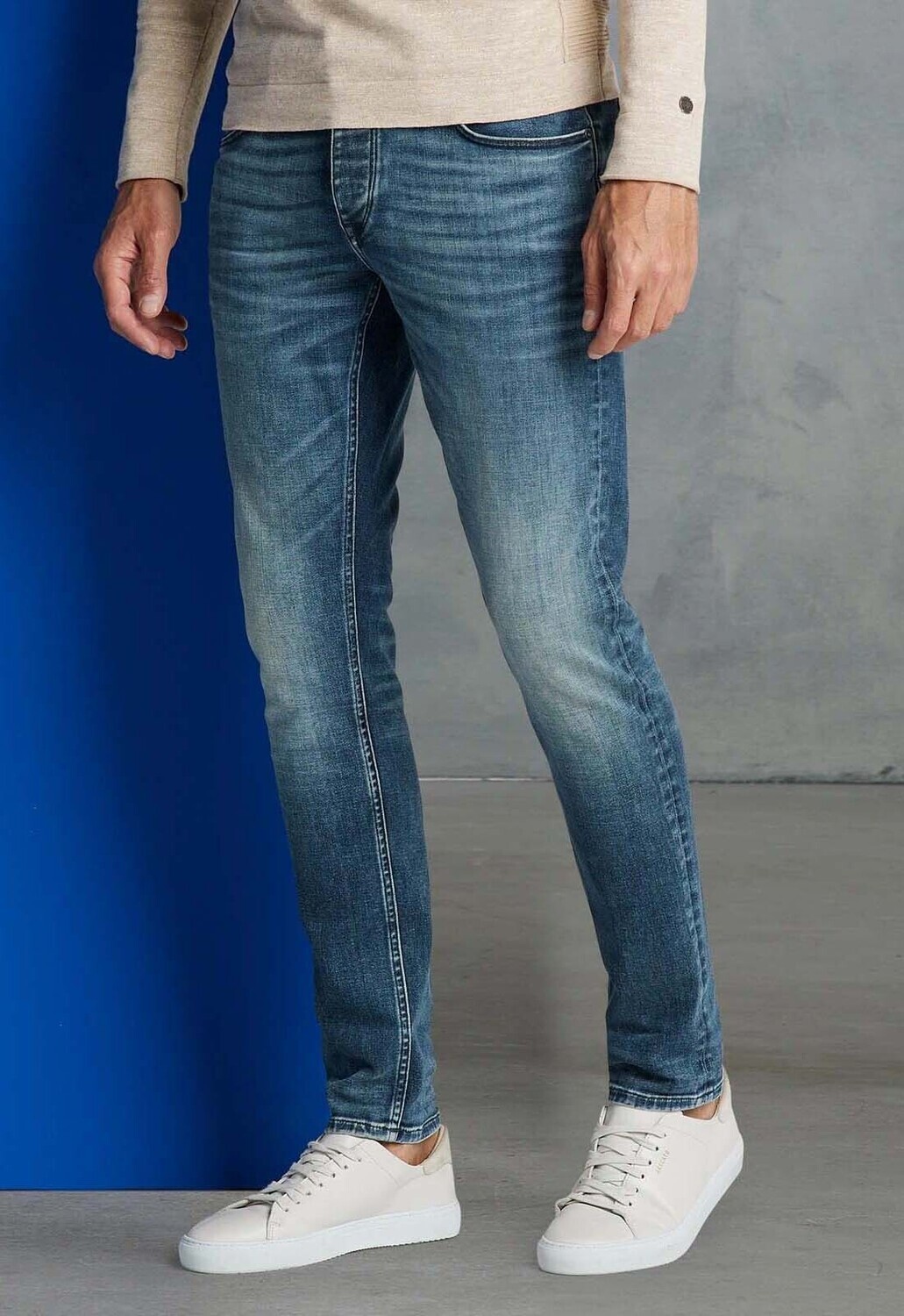 Cast Iron | Riser Slim Fit Jeans All Time Blue