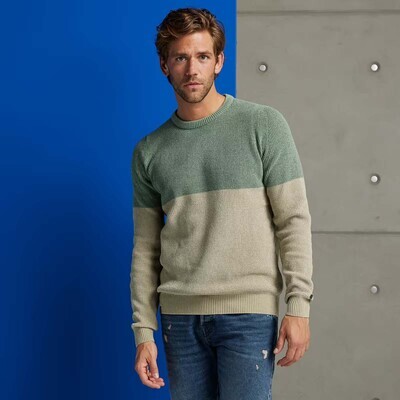 Cast Iron | Two Tone Pullover