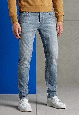 Cast Iron | Shiftback Slim Fit Tapered Grey Jeans