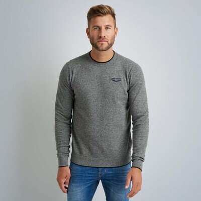 PME Legend | Katoenen R-Neck Trui
