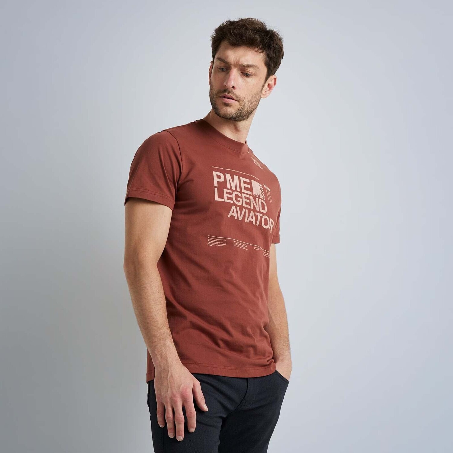 PME Legend | Korte Mouwen Single Jersey T-shirt