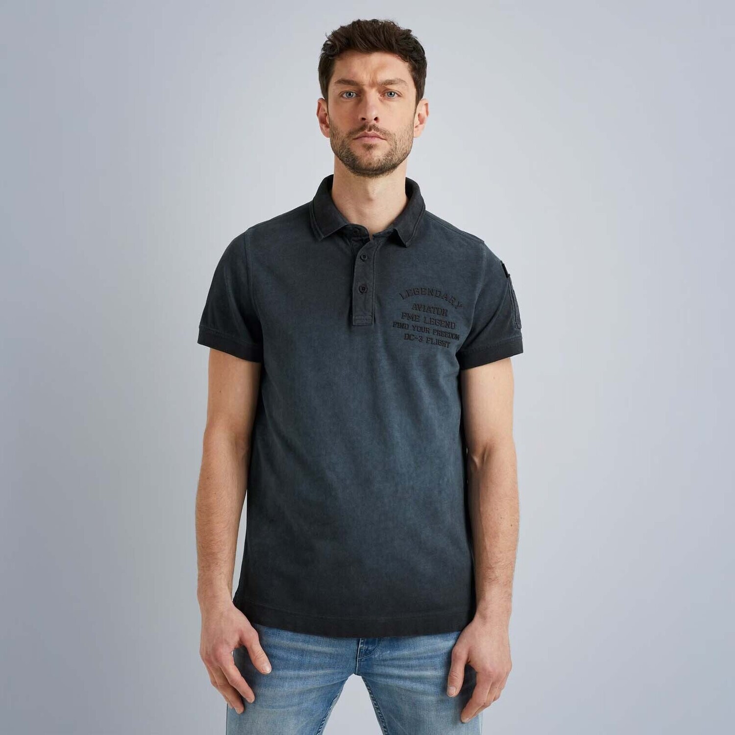 PME Legend | Korte Mouwen Cold Dye Polo PPSS2303857-5110