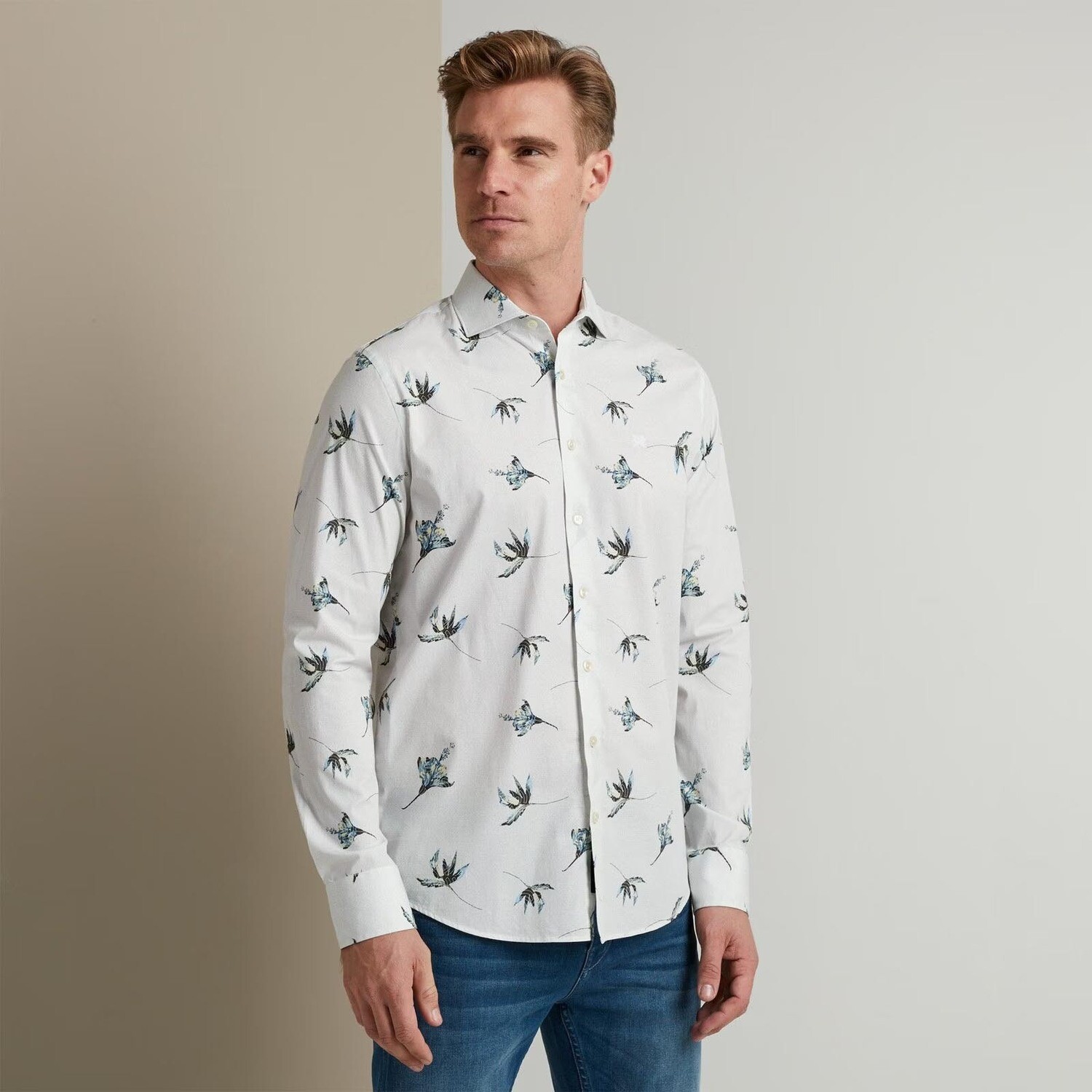Vanguard | Stretch Poplin Overhemd VSI2303218-7007