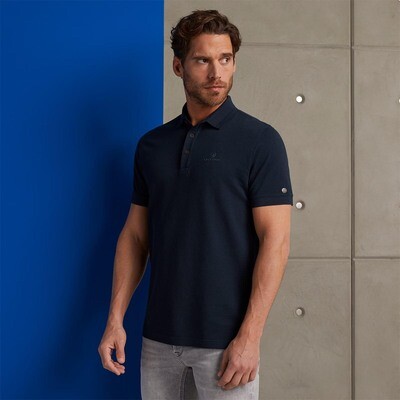 Cast Iron | Korte Mouwen Katoenen Polo