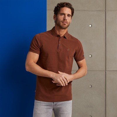Cast Iron | Korte Mouwen Katoenen Essential Polo