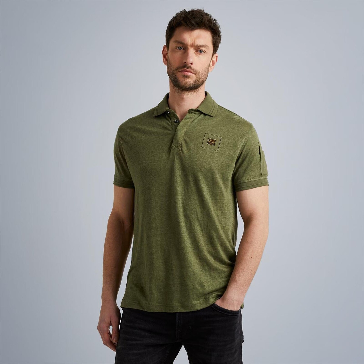 PME Legend | Korte Mouwen Linnen Polo PPSS2304862-6382