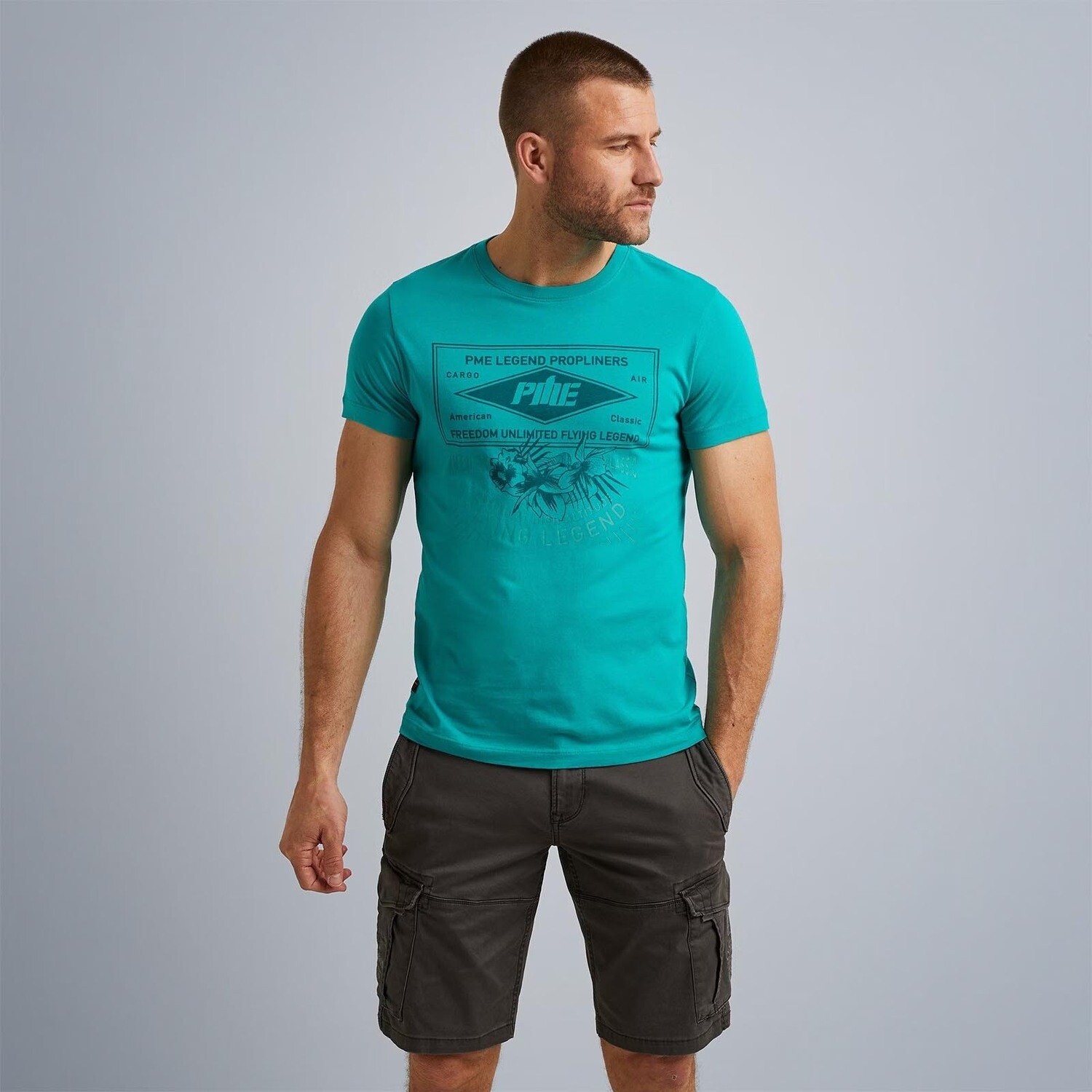 PME Legend | Korte Mouwen Jersey T-Shirt PTSS2304563-6033