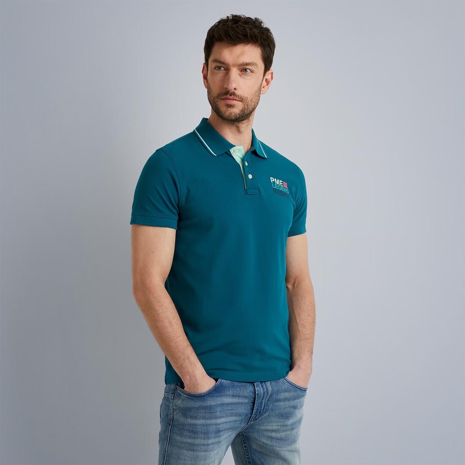 PME Legend | Korte Mouwen Pique Polo PPSS2304867-5234