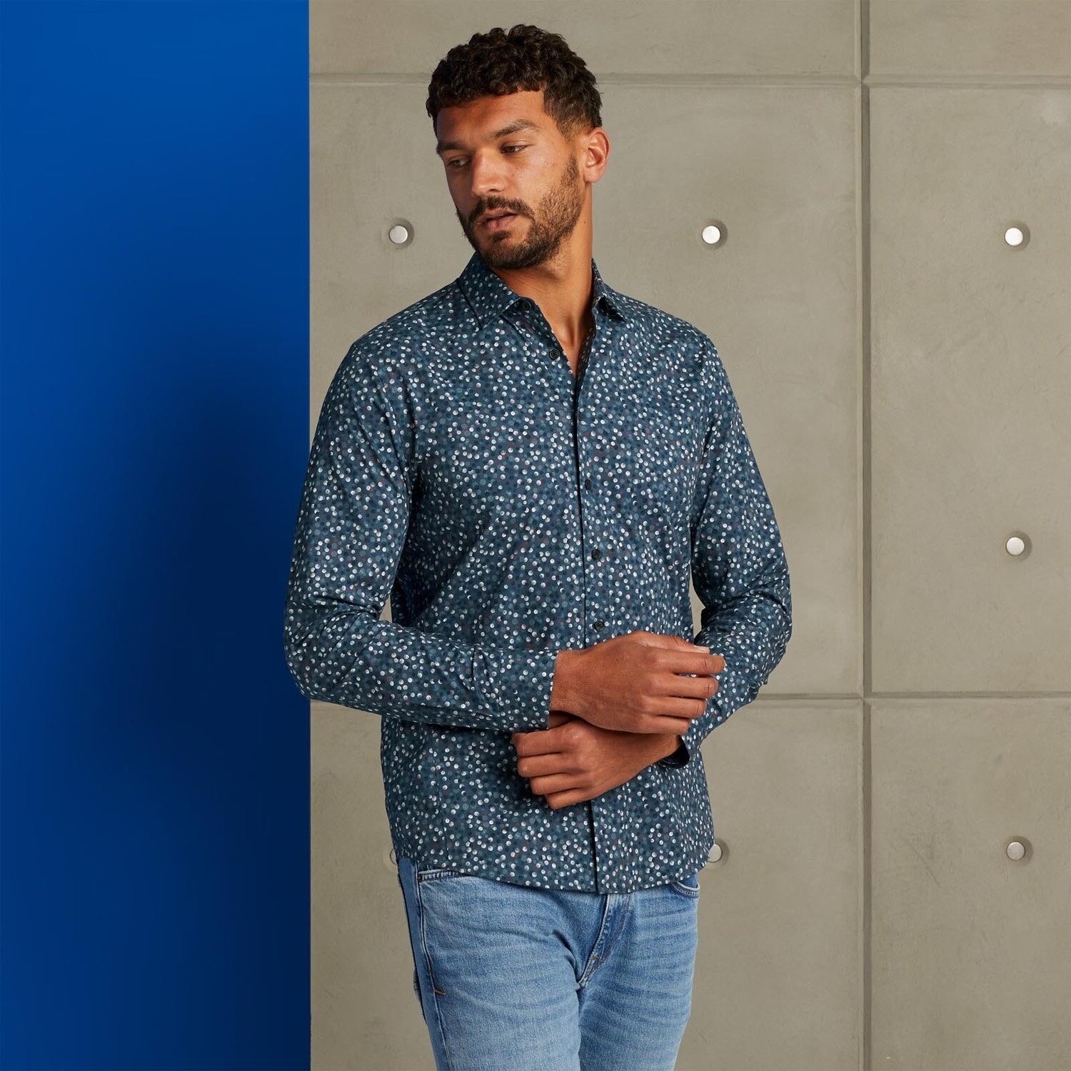 Cast Iron | Overhemd Van Poplin Katoen CSI2308201-5113