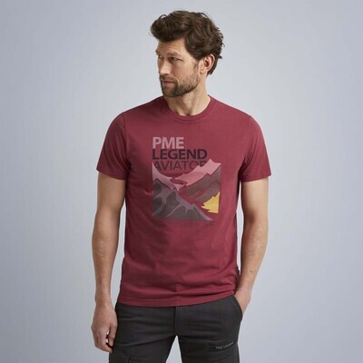 PME Legend | T-shirt van jersey met artwork