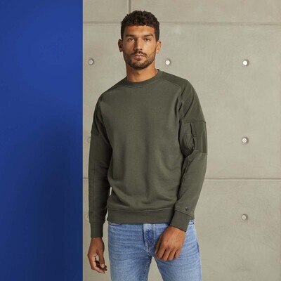 Cast Iron | Sweatshirt met nylon details CSW2310472-6513