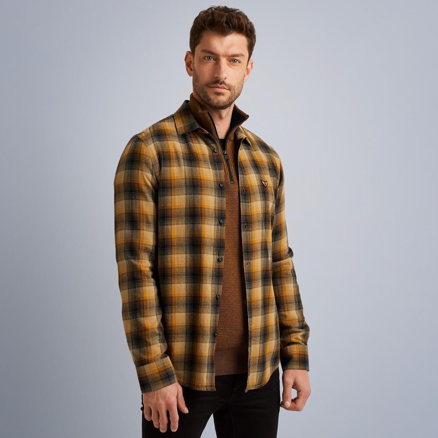 PME Legend | Overhemd met ruitpatroon PSI2310200-8196