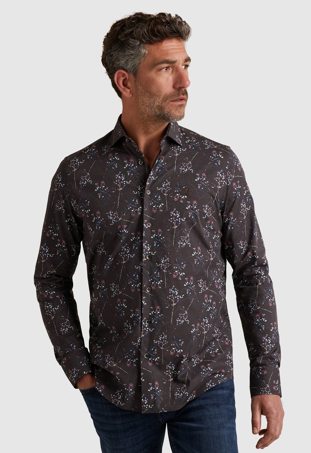 Vanguard | Overhemd van poplin katoen met stretch VSI2310252-8080